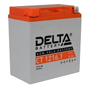 Аккумулятор Delta CT 1216.1 (16 Ah) YTX16-BS / YB16B-A